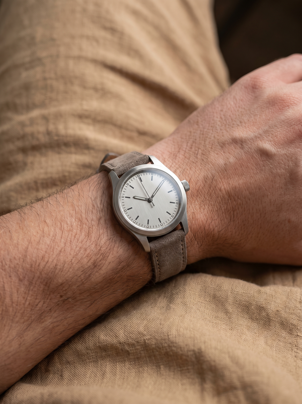 Grunewald Uhrenarmband 22 mm - im Gebrauch